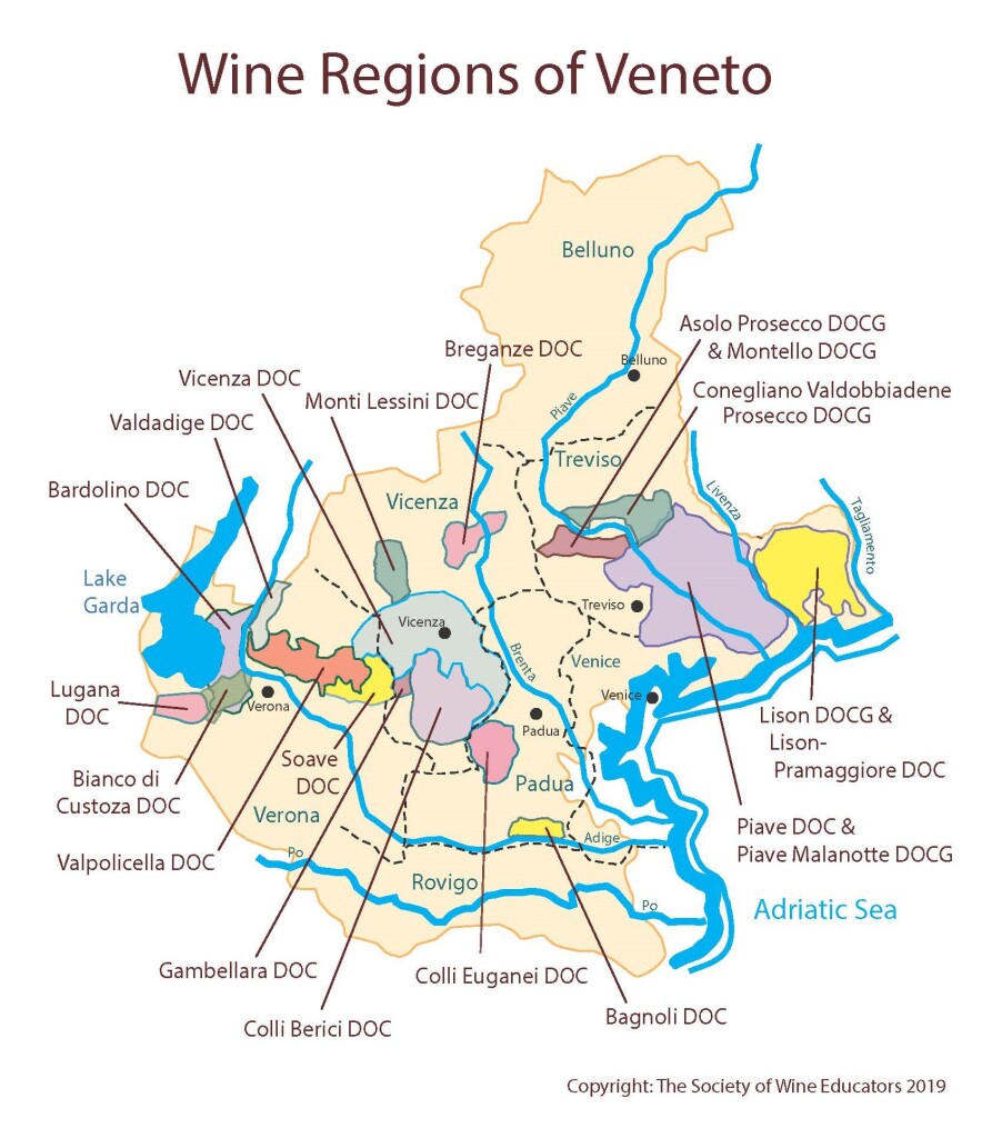 2023 Wine Map Of Veneto Society Of Wine Educators SWE Map 2021 Italy Veneto 902x1024 1