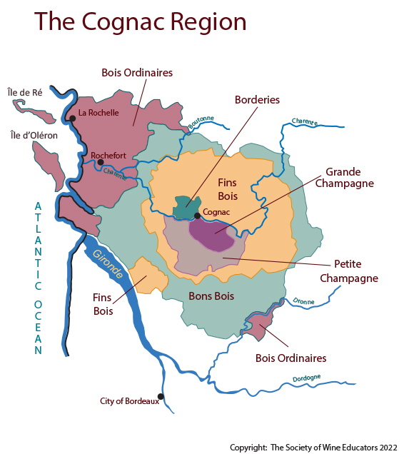 The Cognac Region 2022 Society of Wine Educators